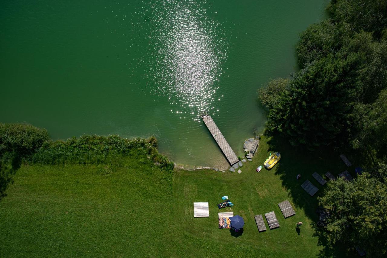 Ferienparadies Hecher Maltschachersee Feldkirchen in Kärnten Exterior foto